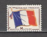 Franta.1964 Posta militara-Steagul tricolor MF.1206