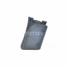 MULTI-ANGLE SPEED Universal Belt Pistol Pouch - Black [FMA]