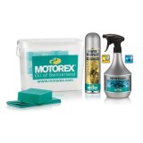 Set Curatare Moto Motorex, 400ml+750ml, Curatare Completa Caroserie+Lant, Protectie Vopsea, Intretinere pe Termen Lung