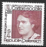 B2462 - Austria 1983 - Celebritati neuzat,perfecta stare