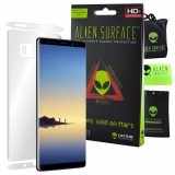 Folie Protectie Alien Surface HD Samsung Galaxy Note 8, Spate + Laterale, Transparenta, Anti-Zgarieturi, Montare Usoara