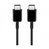 Cablu de Date si Incarcare USB Type-C la USB Type-C Samsung EP-DN970BBE, 5A, 1 m, Negru, Bulk