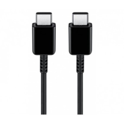 Cablu de Date si Incarcare USB Type-C la USB Type-C Samsung EP-DN970BBE, 5A, 1 m, Negru, Bulk foto