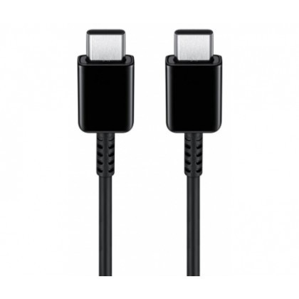 Cablu de Date si Incarcare USB Type-C la USB Type-C Samsung EP-DN970BBE, 5A, 1 m, Negru, Bulk