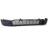 Grila bara protectie, spoiler Peugeot Partner/Rifter, 06.2018-, model: Rifter, montare fata, centrala, cu gauri senzori parcare (PDC); negru, Textura