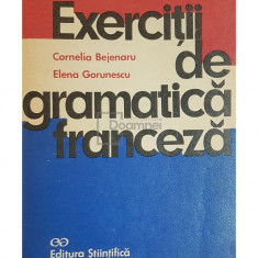Cornelia Bejenaru - Exercitii de gramatica franceza (editia 1974)