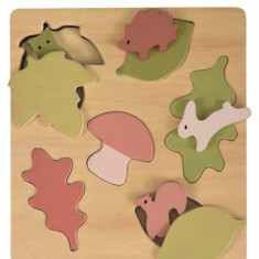 Puzzle animale si frunze, Egmont Toys