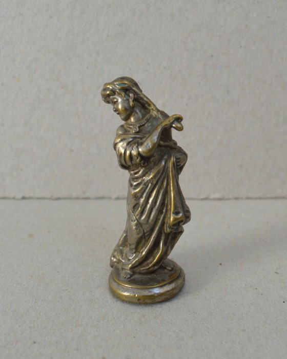 Veche figurina de bronz/alama