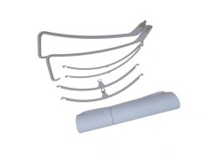 Deflector portabil pentru aer conditionat, protectie jet de aer rece 58 - 95 cm