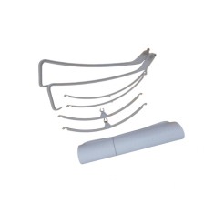 Deflector portabil pentru aer conditionat, protectie jet de aer rece 58 - 95 cm