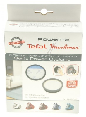 KIT FILTRU PENTRU SWIFT POWER CYCLONIC ZR904301 pentru aspirator Rowenta GROUPE SEB foto