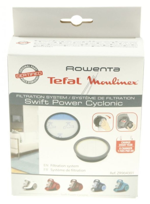 KIT FILTRU PENTRU SWIFT POWER CYCLONIC ZR904301 Rowenta GROUPE SEB