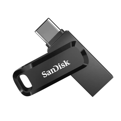 SanDisk - Memory Stick (SDDDC3-128G-G46) - USB 3.2 la Type-C FlashDrive, 128GB, Read 150MB/s, Write 100MB/s - Black foto