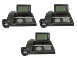 3x Siemens / Unify OpenStage 40HFA, telefon de rețea VoIP cu 6 linii, alimentat prin PoE