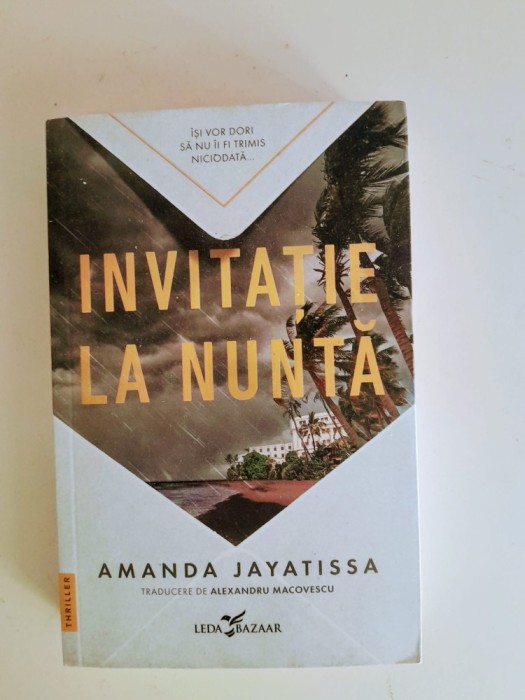 Amanda Jayatissa - INVITATIE LA NUNTA - politist