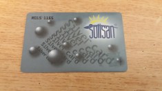 B11 32 - Carduri si cartele telefonice - card acces - piesa de colectie