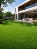 Gazon Artificial FUSE 25 Premium BELGIAN, Lungime Fir 25 mm, Latime 1m, Marime 100 x 200 cm, Verde, Imitatie Perfecta Gazon Natural, Antialergic, Poli