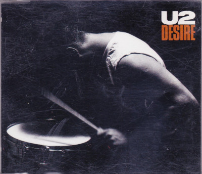 CD Rock: U2 - Desire ( 1988, maxi-single, original, stare foarte buna ) foto