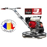 Masina finisat beton AGT 4-600W Honda GX160 + disc flotor 600mm