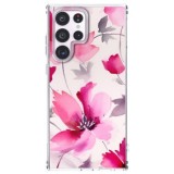 Husa personalizata compatibila samsung galaxy s23 ultra, magsafe atasare magnetica, antisoc, model floral 6