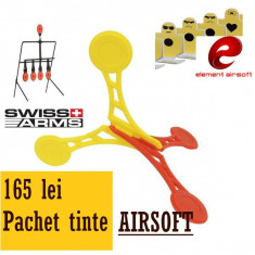 Tinta SPORT airsoft- pachet 3 tipuri tinte airsoft mobile si interactive foto