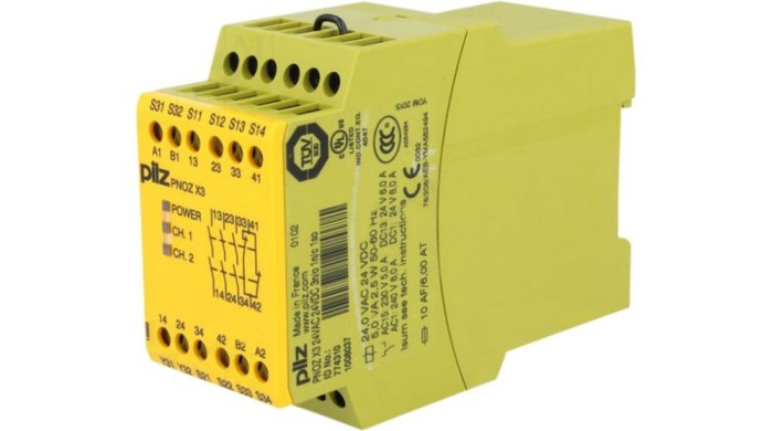 Releu de siguranță PNOZ X3 120VAC 24VDC