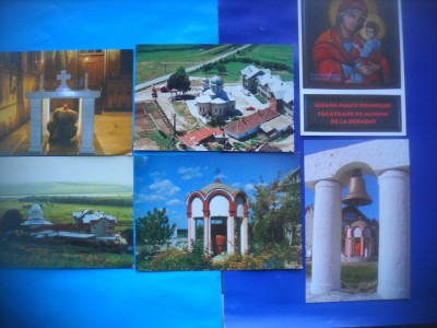 HOPCT LOT NR 798 MANASTIREA DERVENT-CONSTANTA-CT-6 CARTI POSTALE-RSR-NECIRCULAT9 foto
