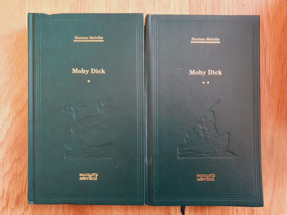 MOBY DICK - Herman Melville (2 vol. Biblioteca Adevarul) | Okazii.ro