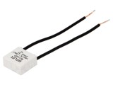 Filtru RC 275VAC 100nF 120k&Omega; THT 18x8,5x17mm 15mm Raster