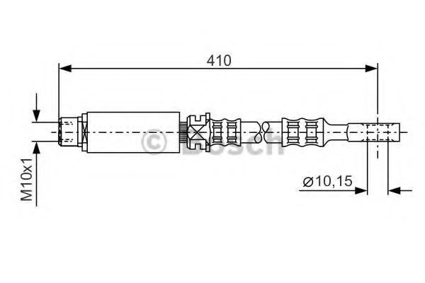 Conducta / cablu frana OPEL ASTRA G Cabriolet (F67) (2001 - 2005) BOSCH 1 987 476 805