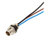 Conector M8 Tată 3 Pin cu Cabluri IP67