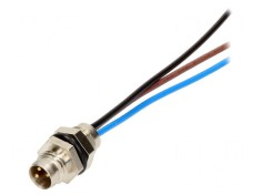 Conector M8 Tată 3 Pin cu Cabluri IP67 foto