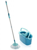 LEIFHEIT Set de curățare 52101 Clean Twist Disc Mop Ergo, mop + găleată