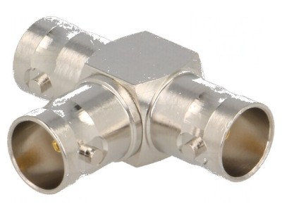 Conector BNC mamă 75&amp;Omega; -65&amp;deg; p&amp;acirc;nă la 165&amp;deg;C foto