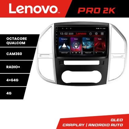 Navigatie Mercedes Vito w447 2016- Android radio gps internet 8 core QLED 2K 4+64 360 Lenovo CarStore Technology