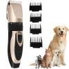 Masina de Tuns Caini Pisici Hessa, Acumulator, 4 Piepteni (3-12mm), 5 Trepte Taiere (0.8-2mm), Lama Ceramica, Silentioasa, Reincarcabila