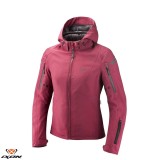 Geaca (jacheta) femei pentru scuter - motocicleta Touring/Adventure/Urban Ixon All season model Burning LS culoare: burgundy (visiniu) (geaca laminata
