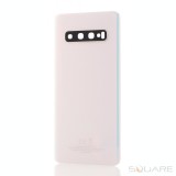 Capac Baterie Samsung S10, G973F, Prism White SWAP Grad A