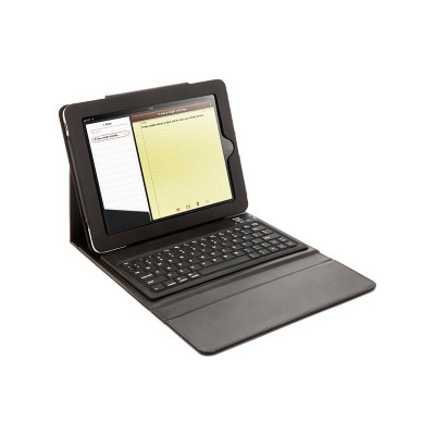 Tastatura bluetooth si husa de piele pentru iPad foto