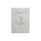 Marian Communion Mass Book White Hardcover First Communion Book