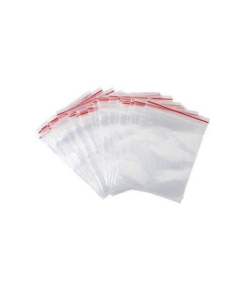 Pungi 100buc cu fermoar Lung 200mm Lat 100mm Gros 40um polietilena PLAST 02-05-1020 foto