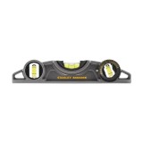 Nivela magnetica Stanley FatMax Torpedo din aluminiu, 250 mm, 3 fiole