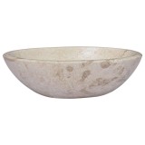Gossi chiuveta, crem, 53x40x15 cm, marmura