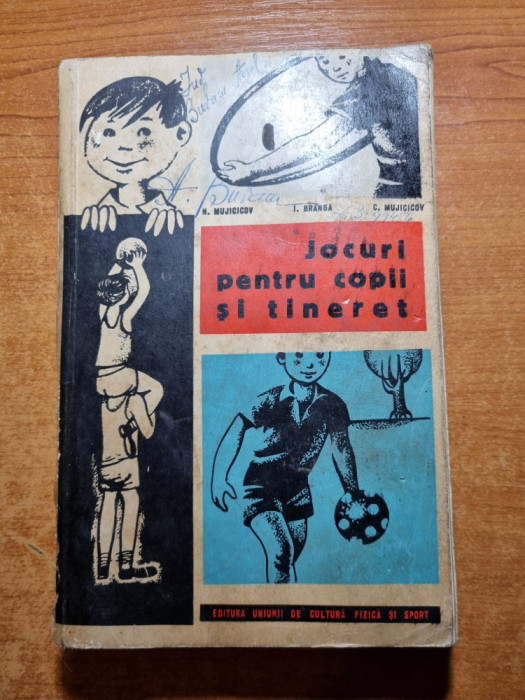 jocuri pentru copii si tineret - din anul 1966 - 470 pagini
