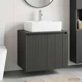 Cumpara ieftin Dulap pentru Chiuveta de Baie Negru 62,5 x 44,5 x 80 cm
