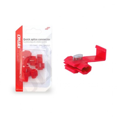 Cuplaje electrice pentru imbinari rapide 0,5-1mm2 10A 5 buc blister AVX-AM02340 foto