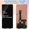 Display cu touchscreen Xiaomi Redmi Note 12 Pro Plus 5G