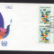 UN Vienna 1980 Definitive Mi.8 x 4 FDC UN.122