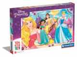 Puzzle Clementoni Maxi, Disney Princess, 104 piese