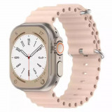 Cumpara ieftin Curea Ceas W038 Apple Watch 1 2 3 4 5 6 7 8 SE Ultra (42 mm 44 mm 45 mm 49 mm) Roz, Techsuit